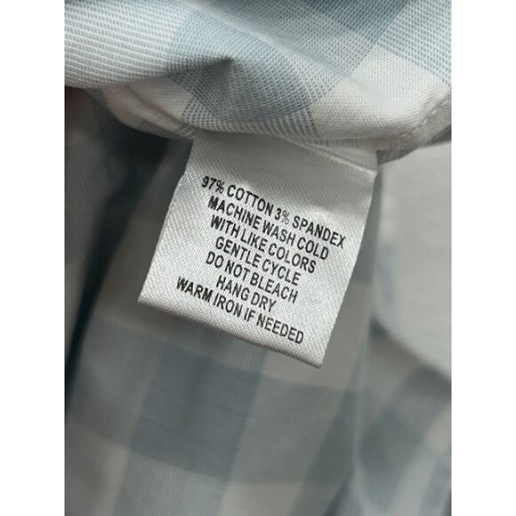 UNTUCKit Santa Marzi Shirt Womens Size 6 Blue Regular Fit Collar Button Down - Picture 3 of 8